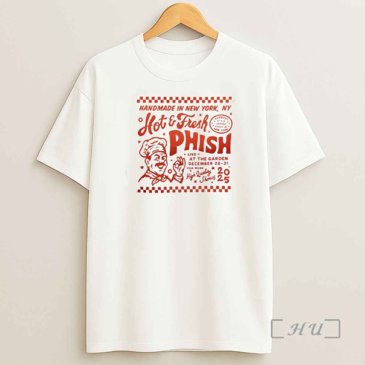 Officials Hot Fresh Phish Handmade In New York Ny Live At The Garden December 28th Shirt Sweatshirt Tee