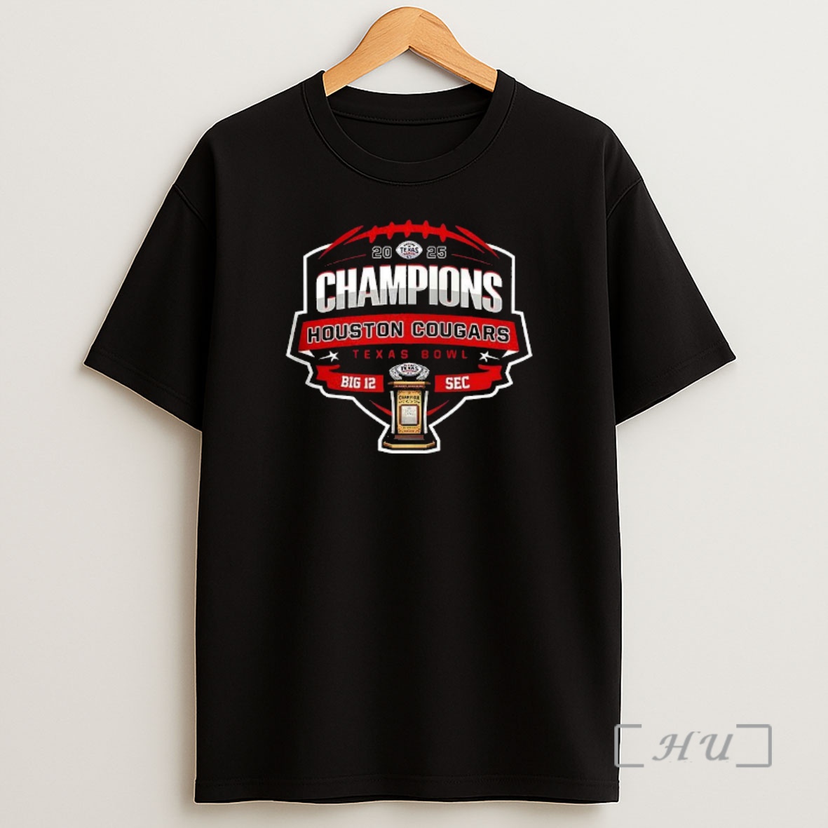Officials Houston Cougars Big 12 Sec Texas Bowl Champions 2025 Shirt Sweatshirt Tee