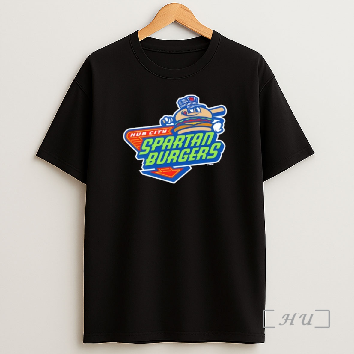 Officials Hub City Spartan Burgers Logo Shirt Sweatshirt Tee