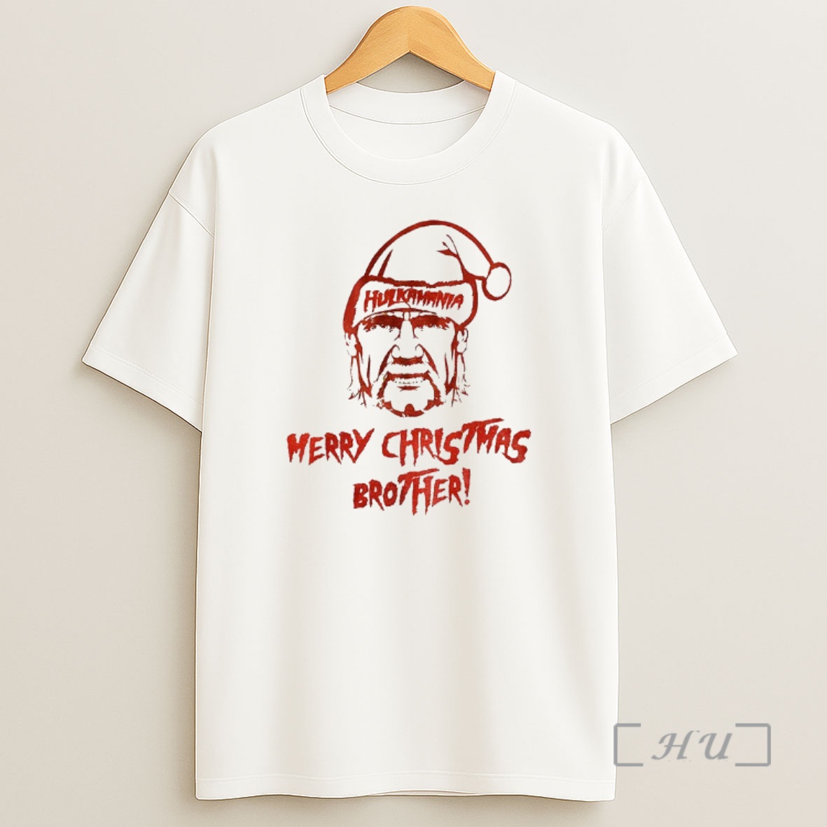 Officials Hulk Hogan Hulkamania Merry Christmas Brother Shirt Sweatshirt Tee