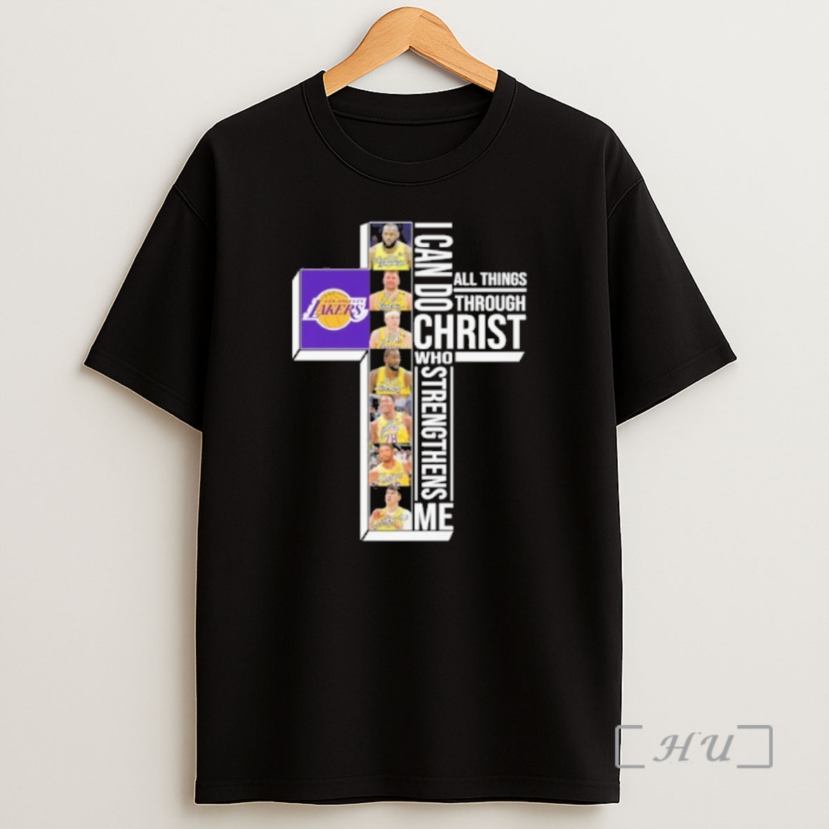 Officials I Can Do All Things Through Christ Who Strengthens Me Los Angeles Lakers Shirt Sweatshirt Tee