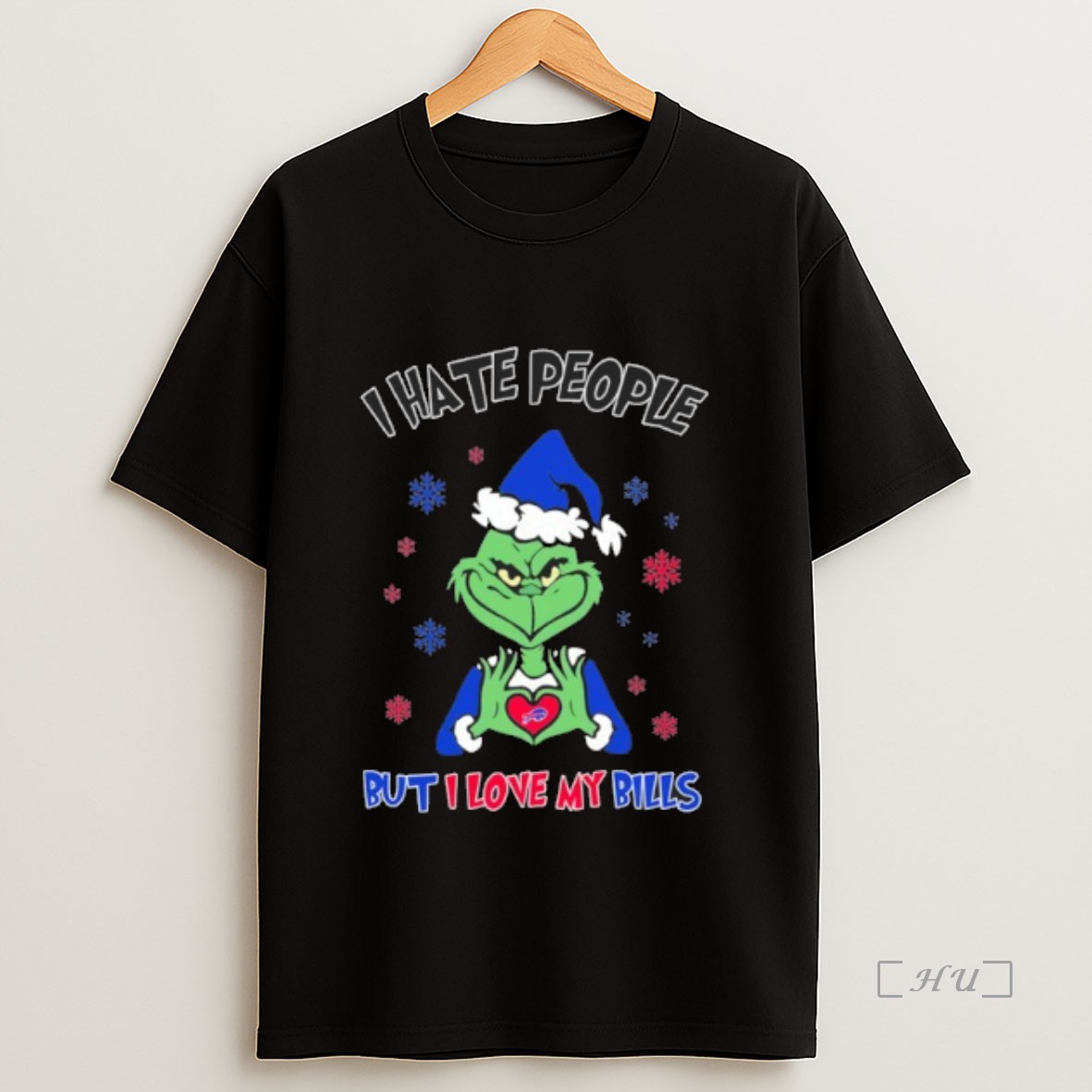 Officials I Hate People The Grinch But I Love My Bills Christmas Premium Shirt Sweatshirt Tee
