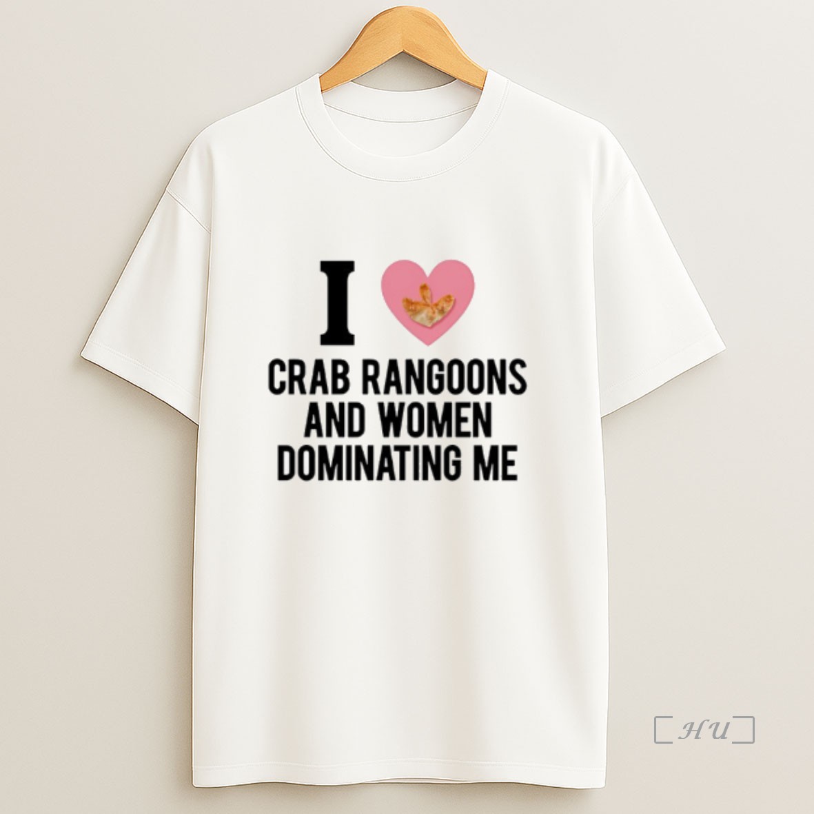 Officials I Love Crab Rangoons And Women Dominating Me Graphic Funny Premium Shirt Sweatshirt Tee