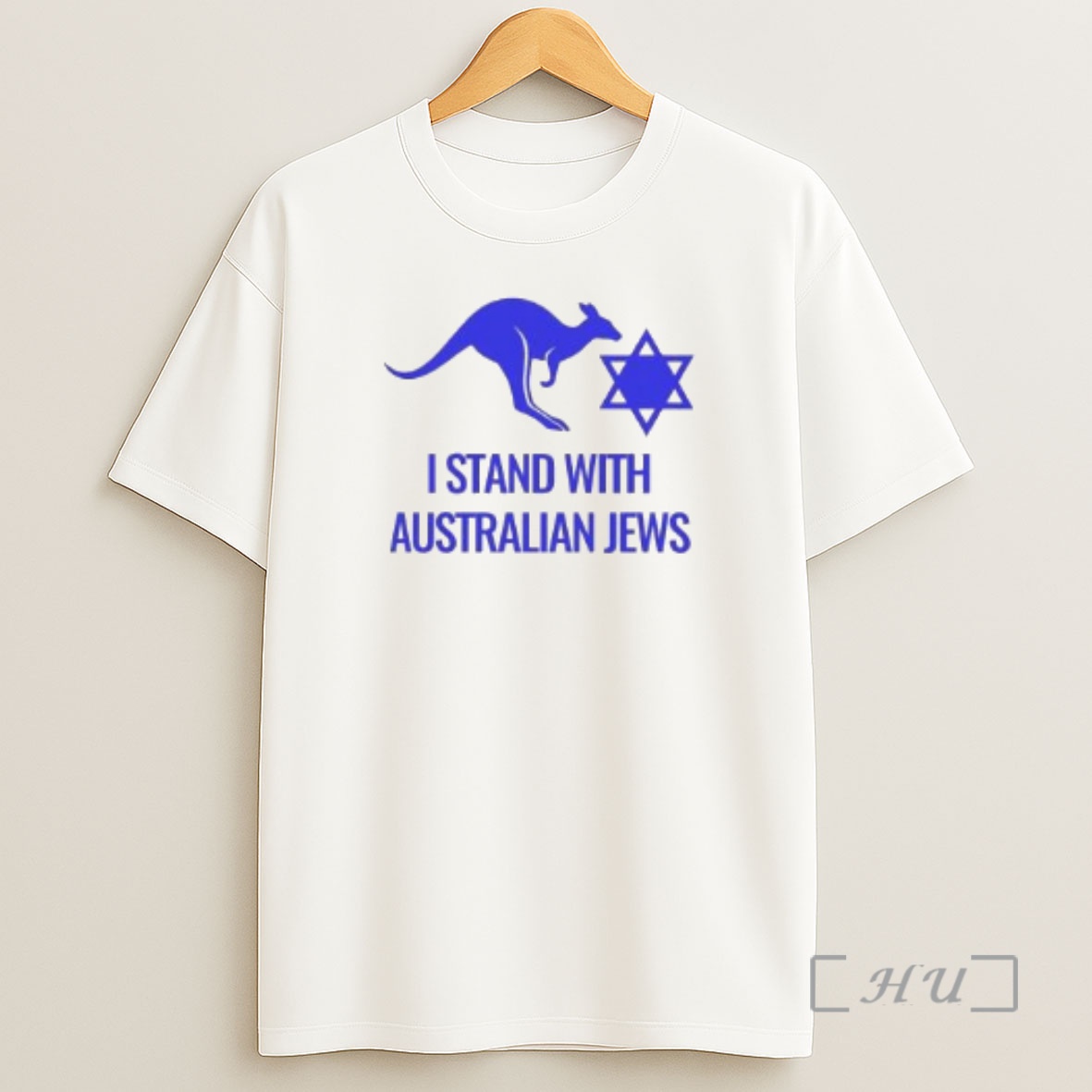 Officials I Stand With Australian Jews Circle White Shirt Sweatshirt Tee