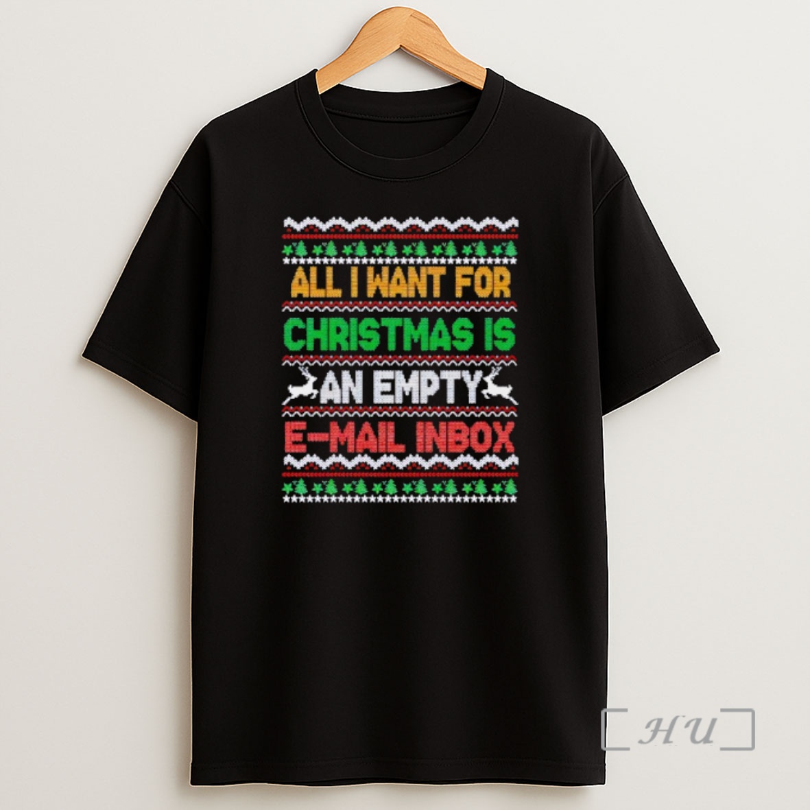 Officials I Want An Empty Email Inbox For Christmas Ugly Shirt Sweatshirt Tee