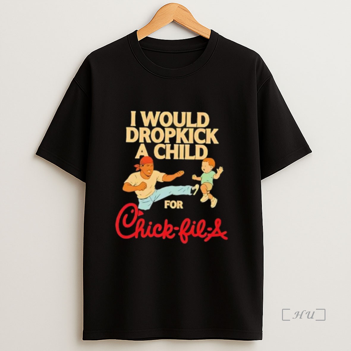 Officials I Would Dropkick A Child For Chick Fil A Cartoon Shirt Sweatshirt Tee