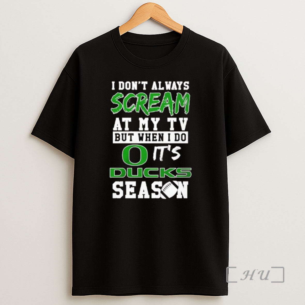 Officials I Dont Always Scream At My Tv But When I Do Its Ducks Season Shirt Sweatshirt Tee