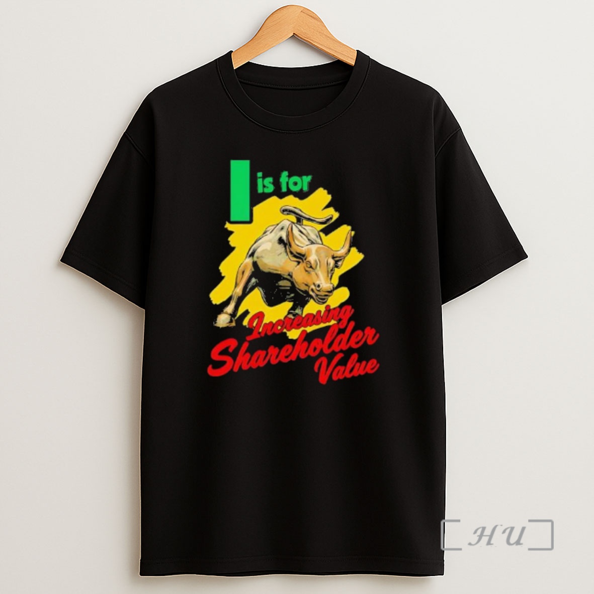 Officials I Is For Increasing Shareholder Value Cow Graphic Shirt Sweatshirt Tee