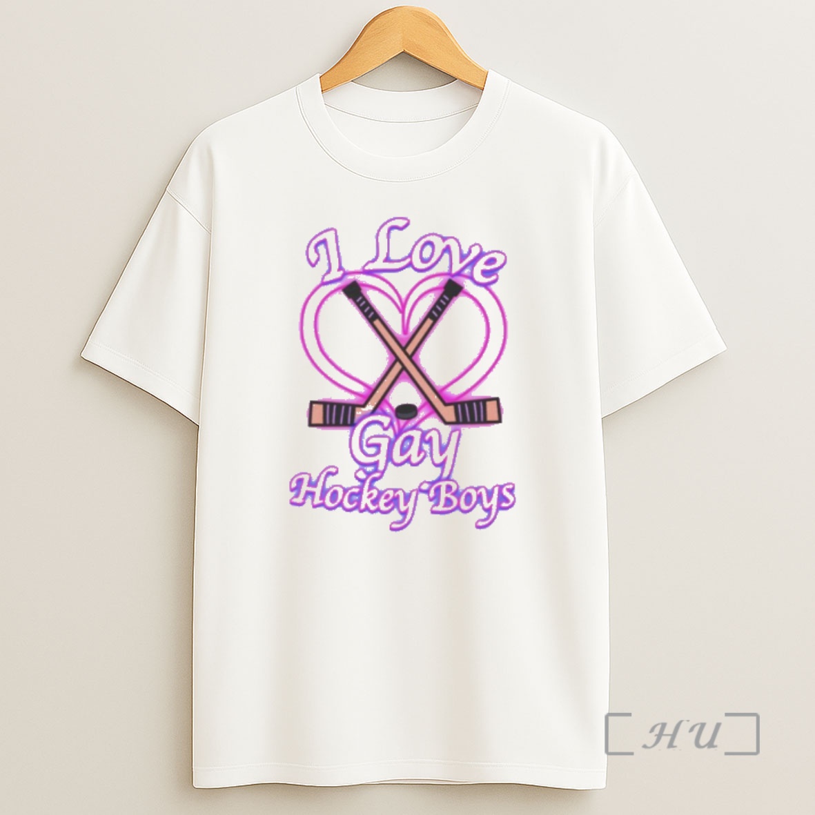 Officials I Love Gay Hockey Boys Shirt Sweatshirt Tee