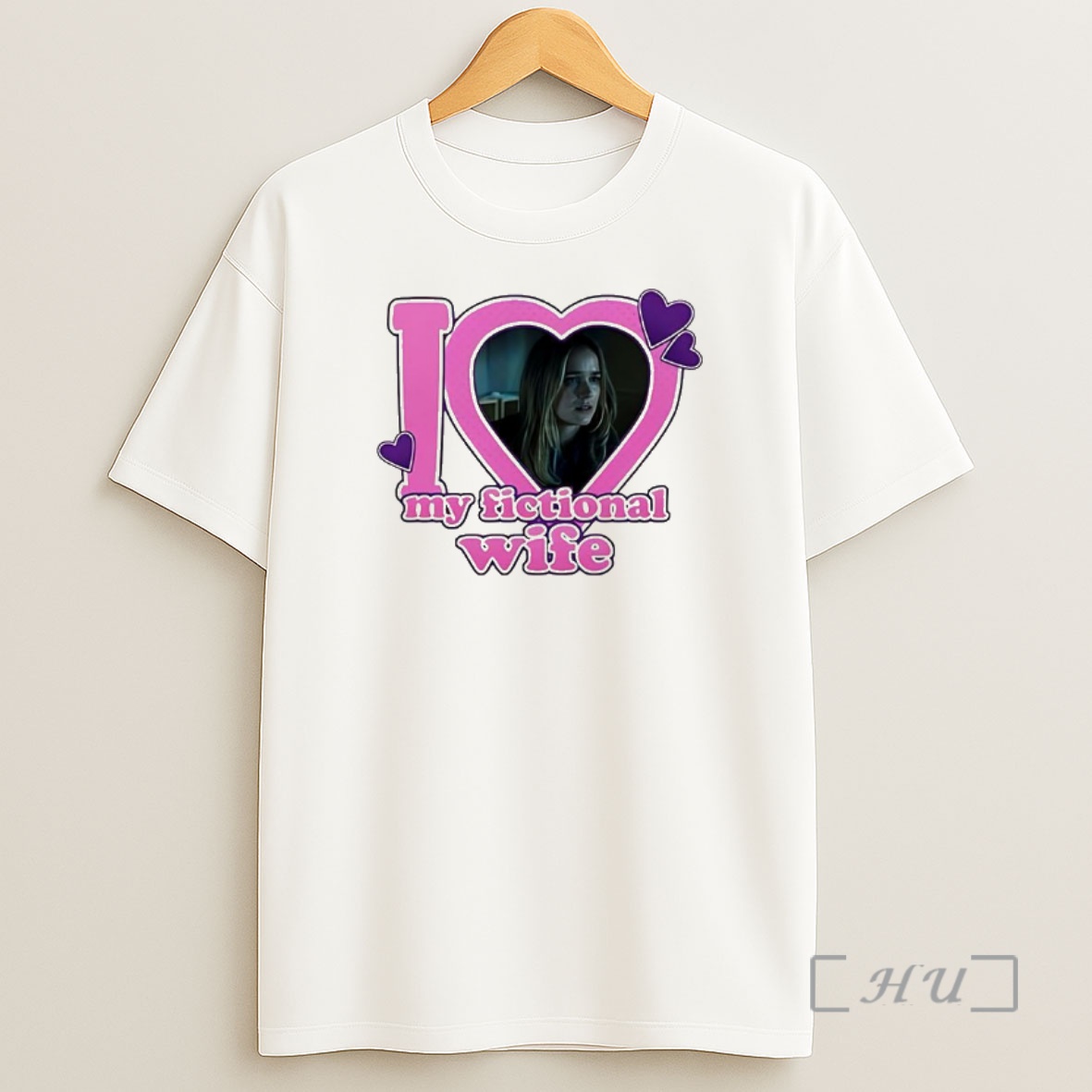 Officials I Love My Fictional Wife Elizabeth Lail Heart Shirt Sweatshirt Tee