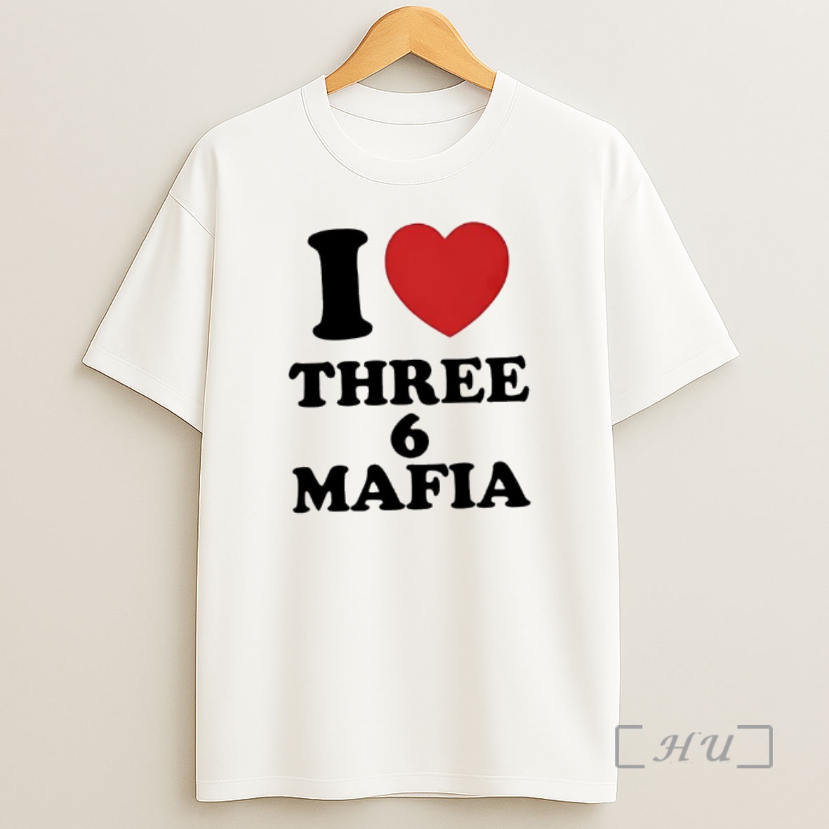 Officials I Love Three 6 Mafia Heart Symbol Graphic Shirt Sweatshirt Tee