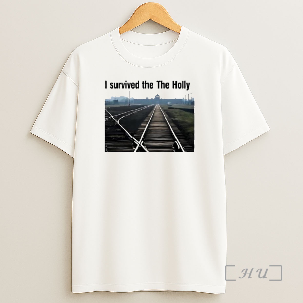Officials I Survived The The Holly Grok Train Tracks Womens Shirt Sweatshirt Tee
