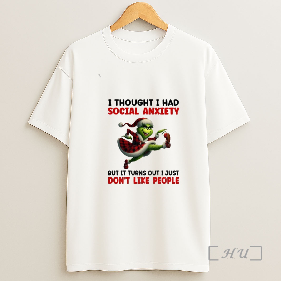 Officials I Thought I Had Social Anxiety But It Turns Out I Just Dont Like People Christmas Shirt Sweatshirt Tee