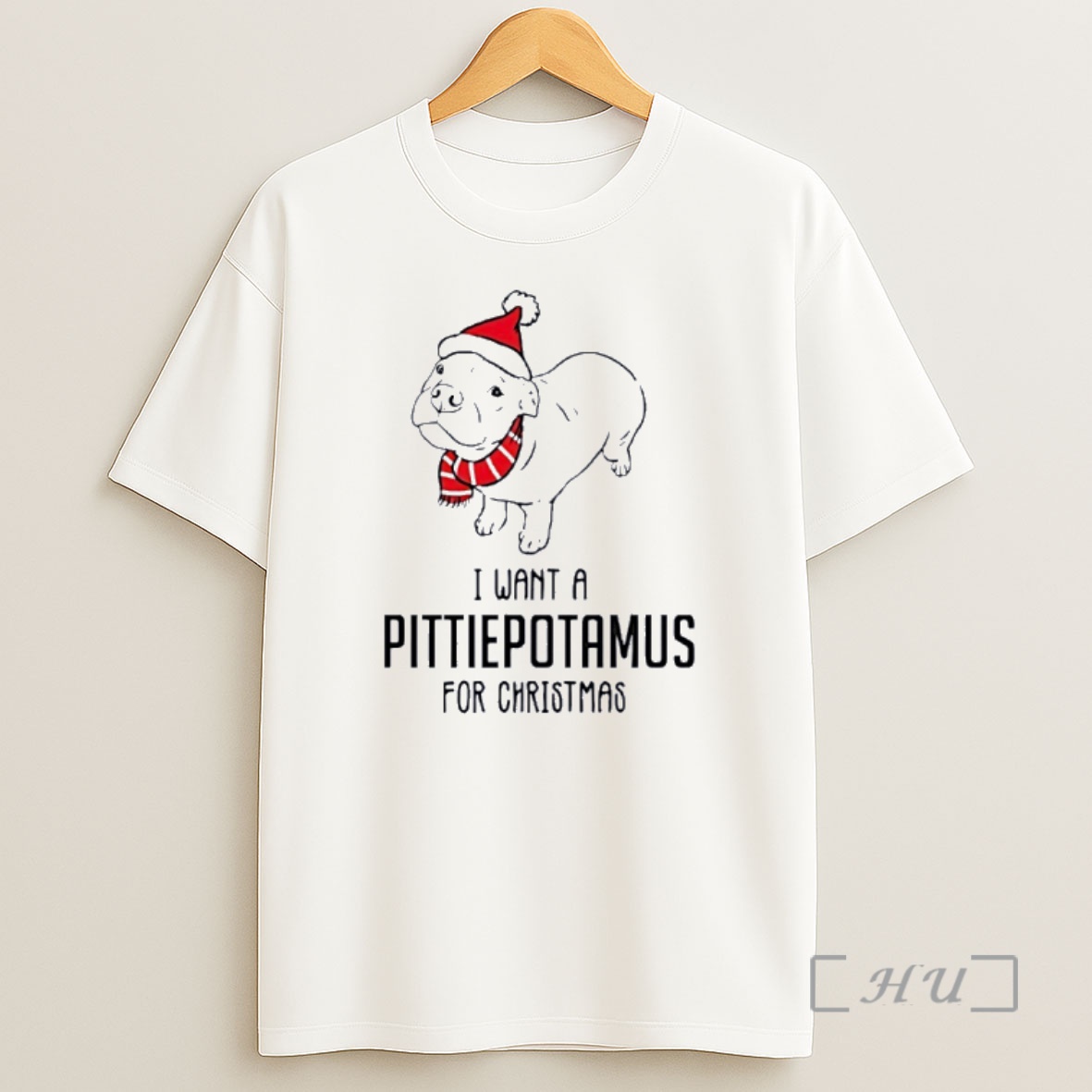 Officials I Want A Pittiepotamus For Christmas Shirt Sweatshirt Tee