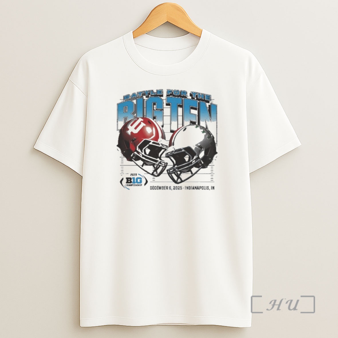 Officials Iu Vs Osu Battle For The Big Ten 2025 Shirt Sweatshirt Tee