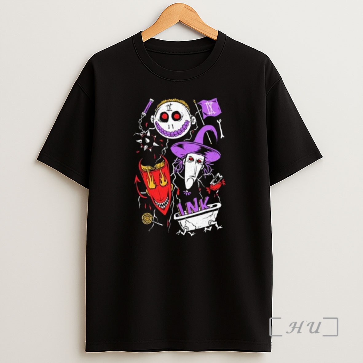 Officials Ice Nine Kills Nightmare On The Ninth Before Christmas 2025 Freak Flag Circle Black Shirt Sweatshirt Tee