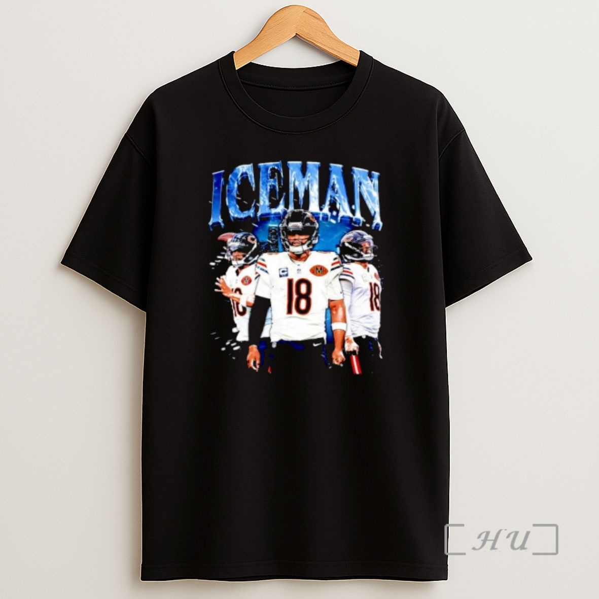 Officials Iceman Caleb Williams Chicago Bears 2025 Vintage Graphic Ornaments Premium Shirt Sweatshirt Tee