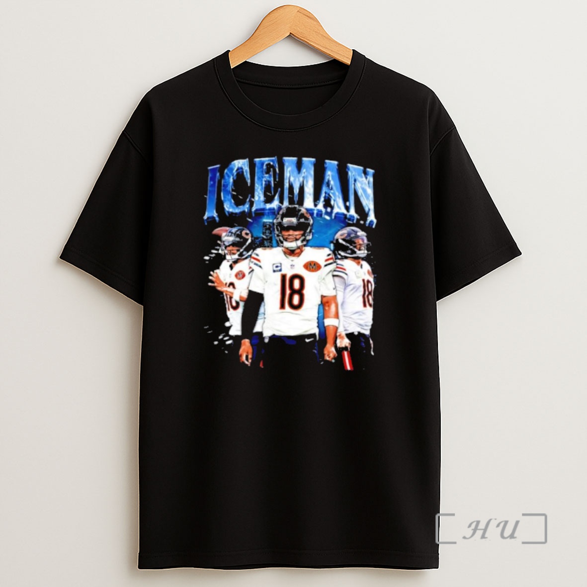 Officials Iceman Caleb Williams Chicago Bears 2025 Vintage Graphic Premium Shirt Sweatshirt Tee