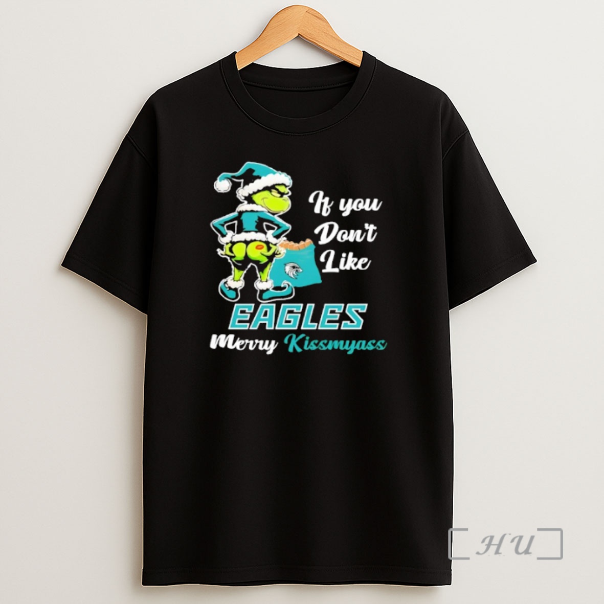 Officials If You Dont Like Philadelphia Eagles Merry Kimyass Grinch Funny Shirt Sweatshirt Tee