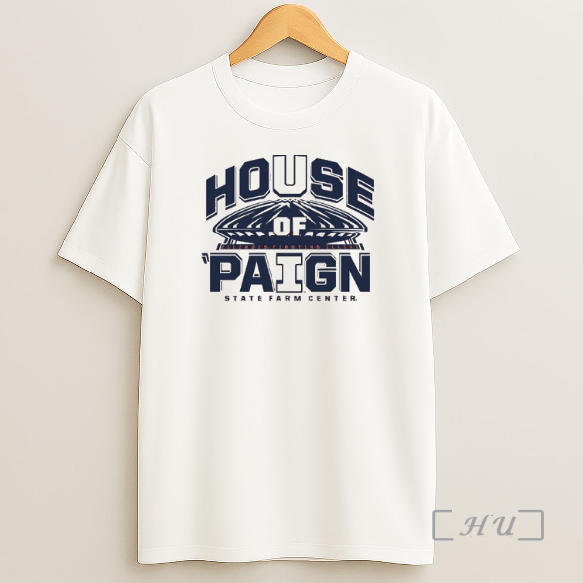 Officials Illinois Fighting Illini House Of Paign State Farm Center Premium Shirt Sweatshirt Tee