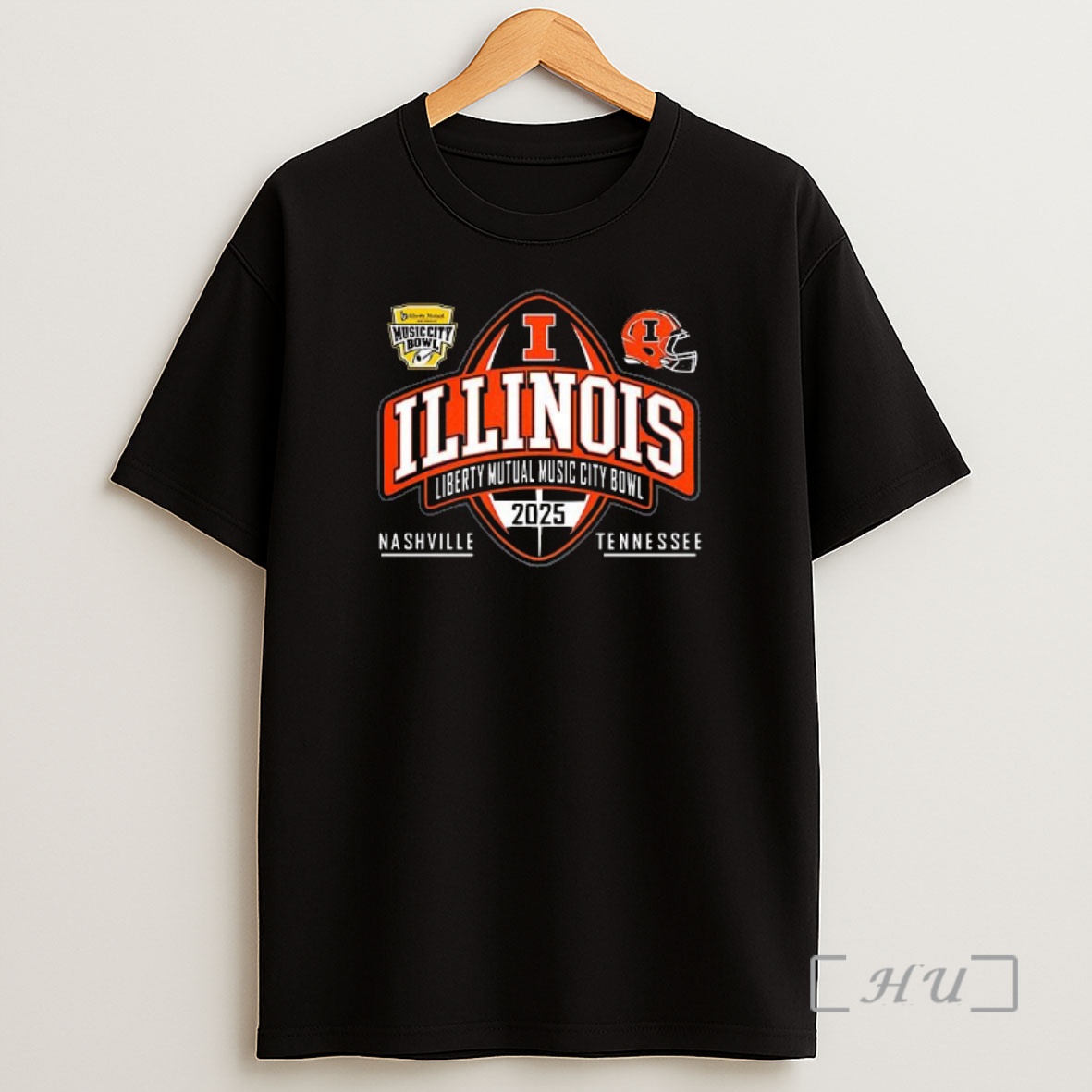 Officials Illinois Fighting Illini Football 2025 Music City Bowl Premium Shirt Sweatshirt Tee