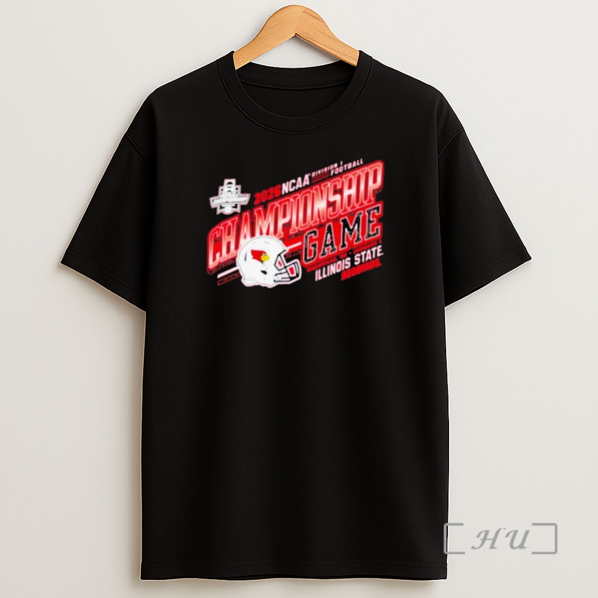 Officials Illinois State Redbirds 2026 Ncaa Division 1 Football Championship Game Shirt Sweatshirt Tee