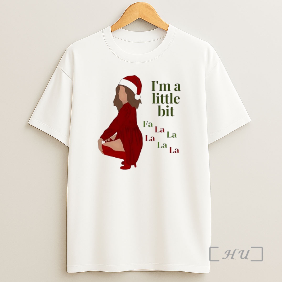 Officials Im A Little Bit Christmas Fa La La La La La Premium Shirt Sweatshirt Tee
