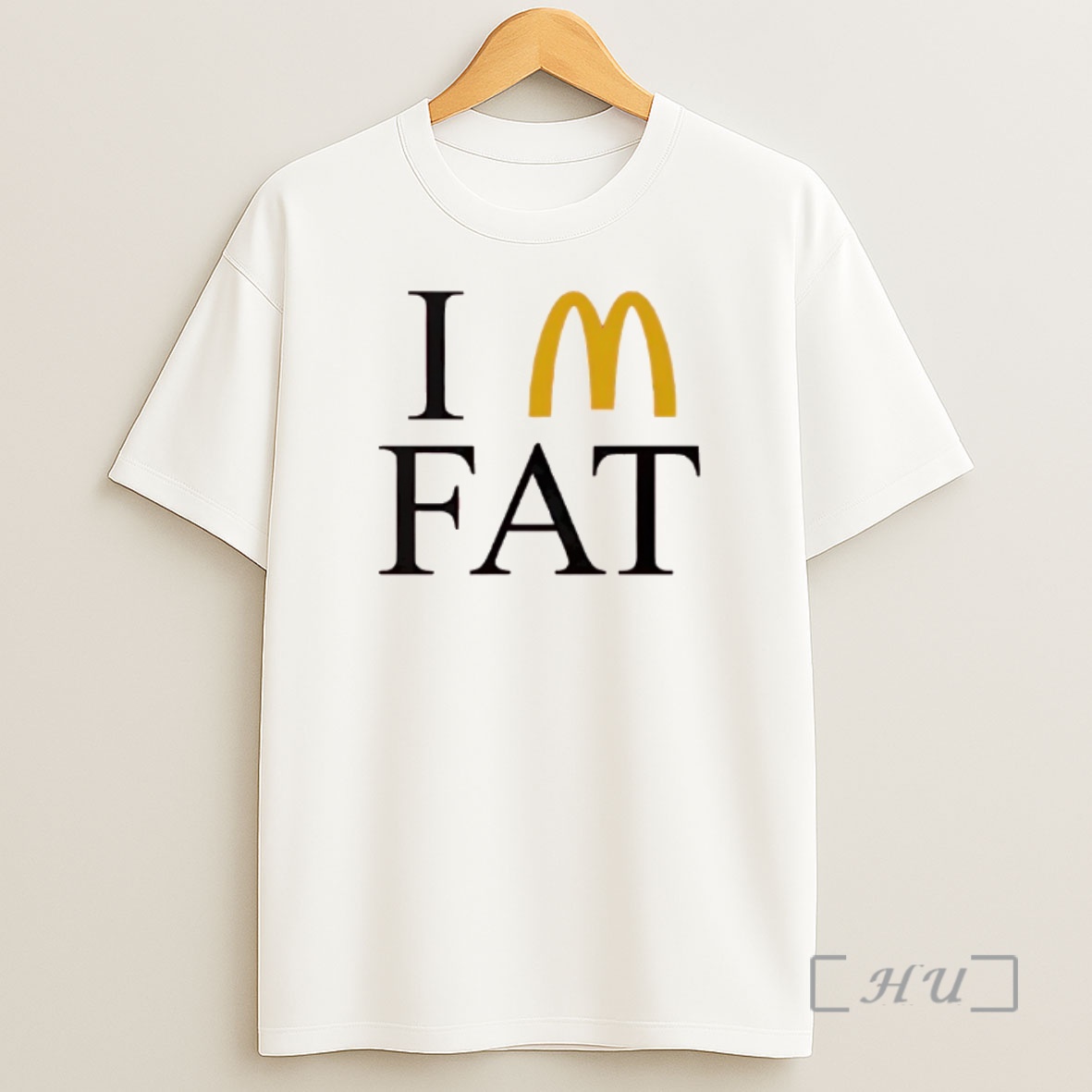 Officials Im Fat Mcdonalds Logo Funny Shirt Sweatshirt Tee