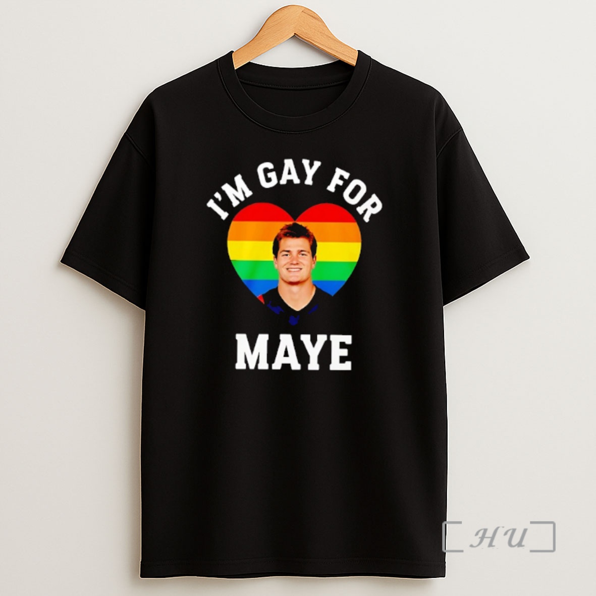 Officials Im Gay For Drake Maye New England Patriots Lgbt Heart Shirt Sweatshirt Tee