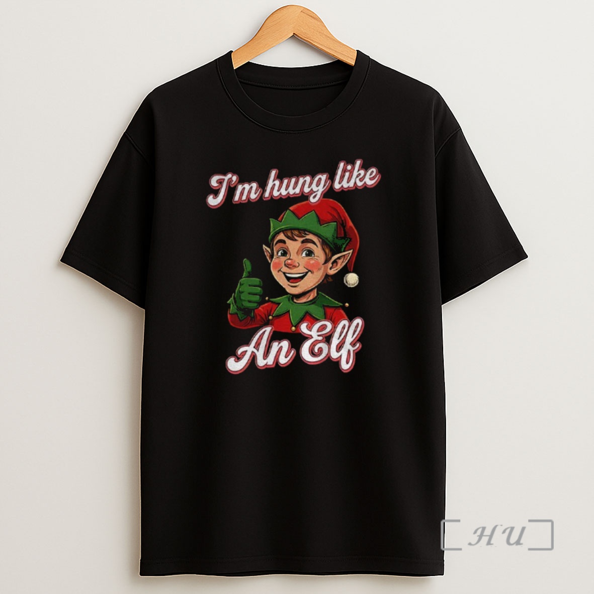 Officials Im Hung Like An Elf Merry Christmas Premium Shirt Sweatshirt Tee