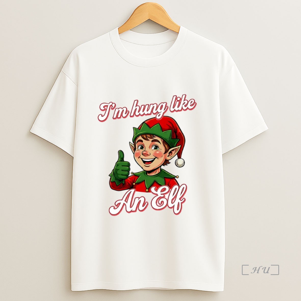 Officials Im Hung Like An Elf Circle Premium Shirt Sweatshirt Tee