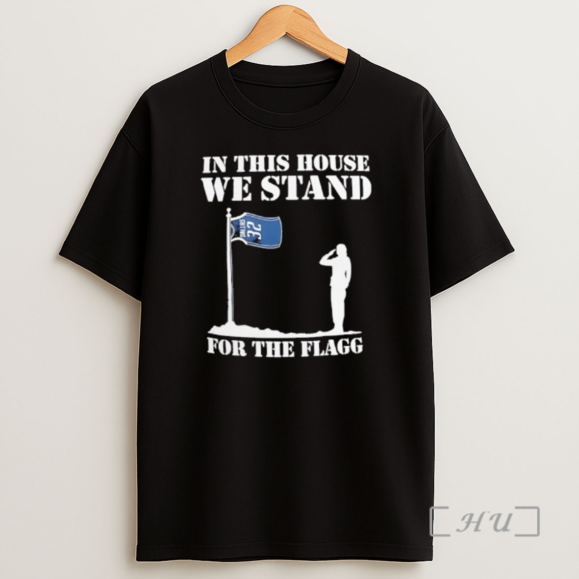 Officials In This House We Stand For The Flagg Dallas Shirt Sweatshirt Tee