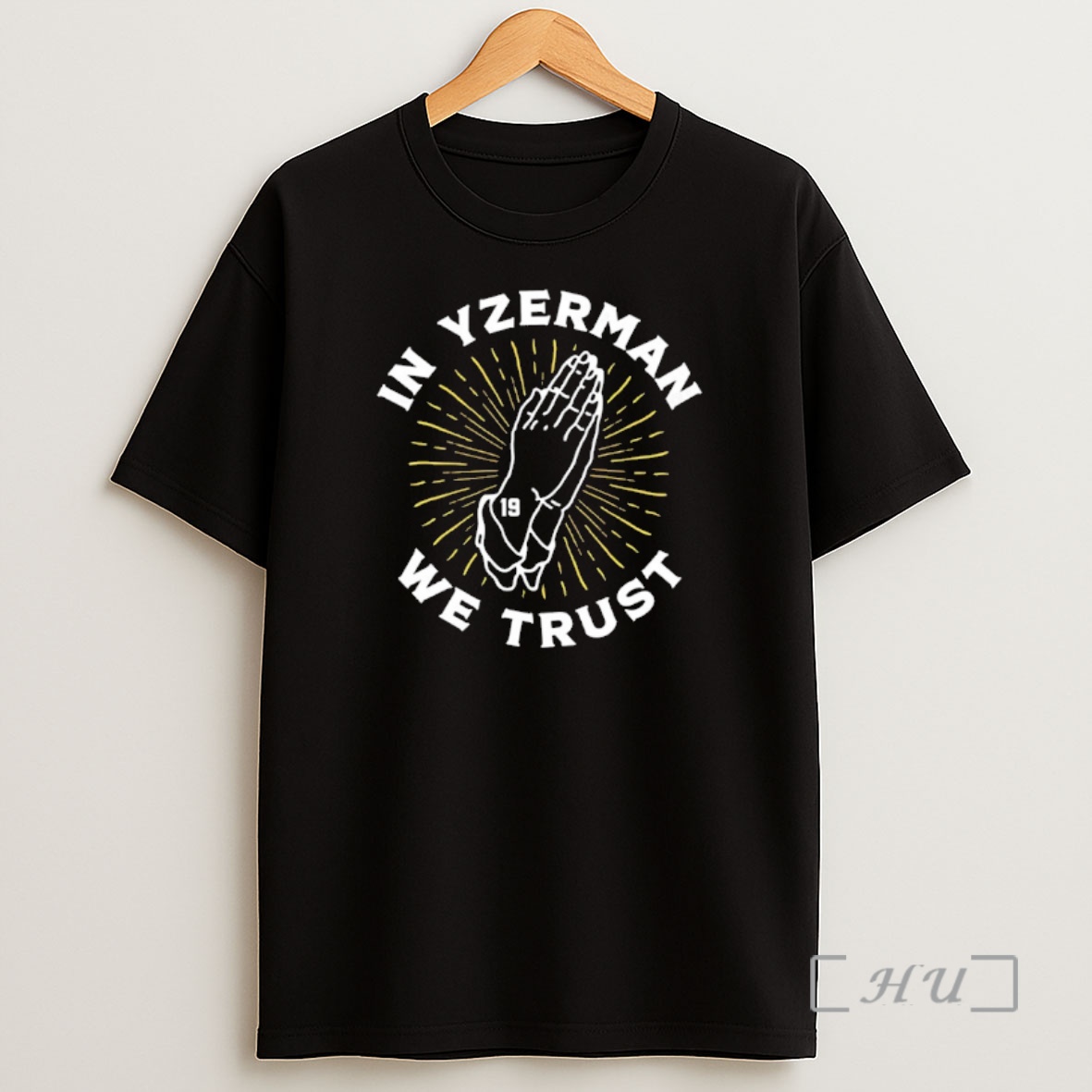 Officials In Yzerman We Trust Detroit Hockey Shirt Sweatshirt Tee