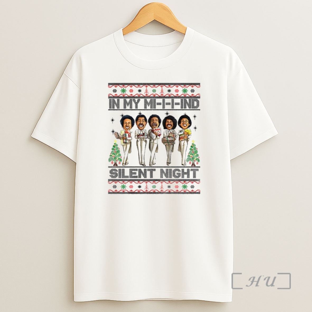 Officials In My Mind Silent Night African American Merry Christmas Shirt Sweatshirt Tee