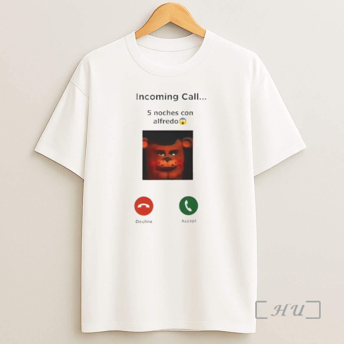 Officials Incoming Call 5 Noches Con Alfredo Decline Accept Shirt Sweatshirt Tee
