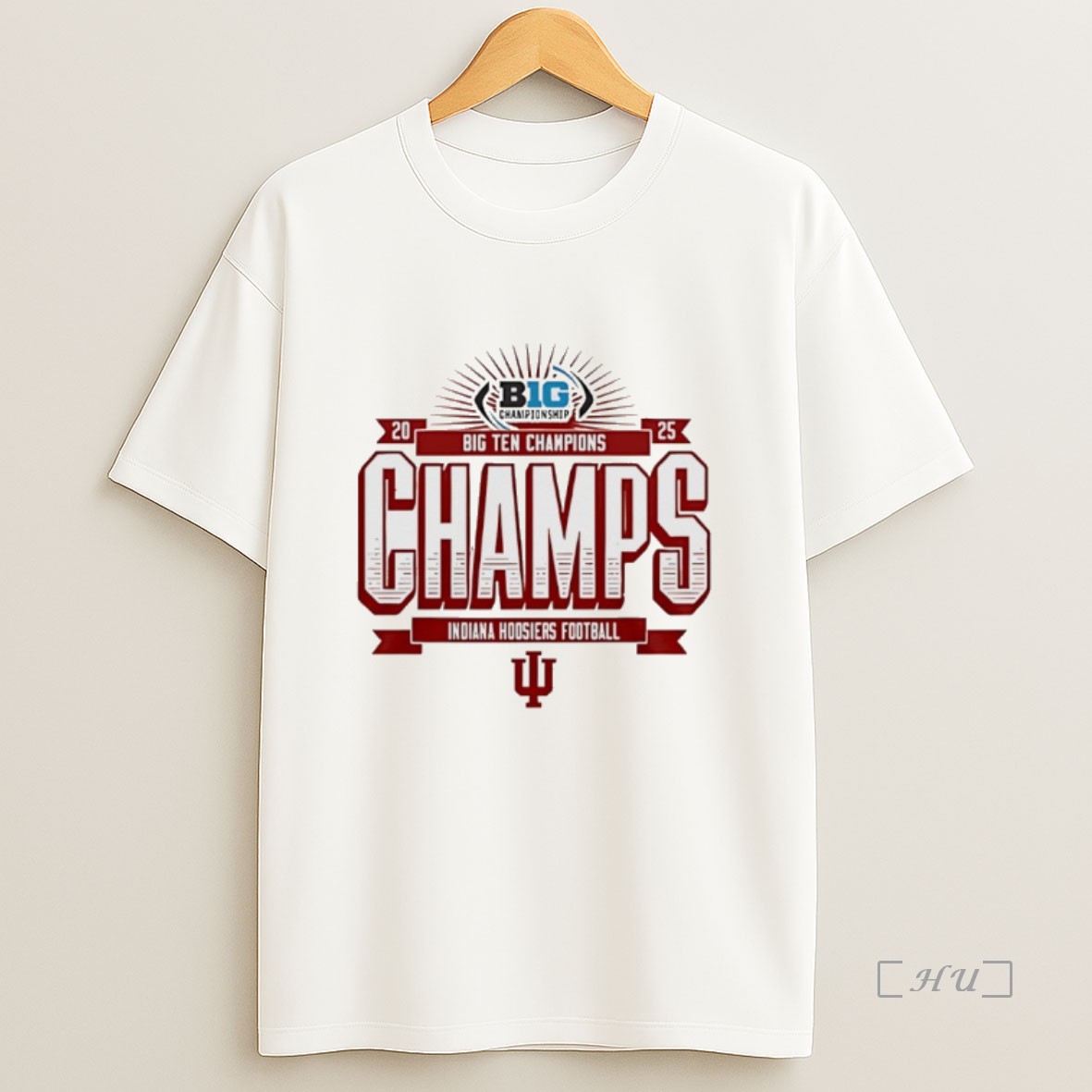 Officials Indiana Football Big Ten Champions 2025 Premium Shirt Sweatshirt Tee