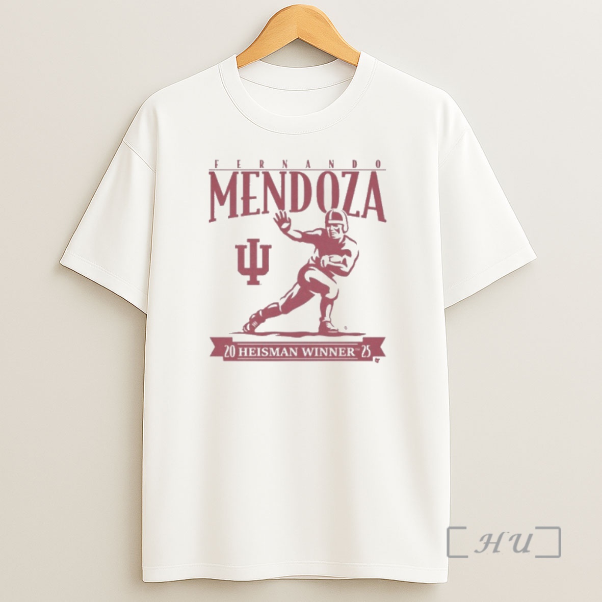 Officials Indiana Football Fernando Mendoza Heisman Trophy Shirt Sweatshirt Tee