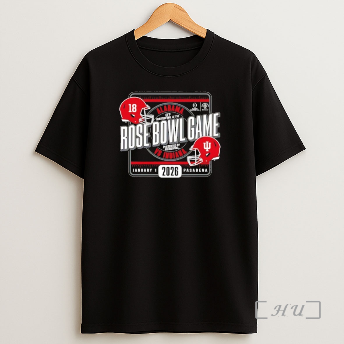 Officials Indiana Football Vs Alabama 2026 Rose Bowl Game Head To Head Shirt Sweatshirt Tee