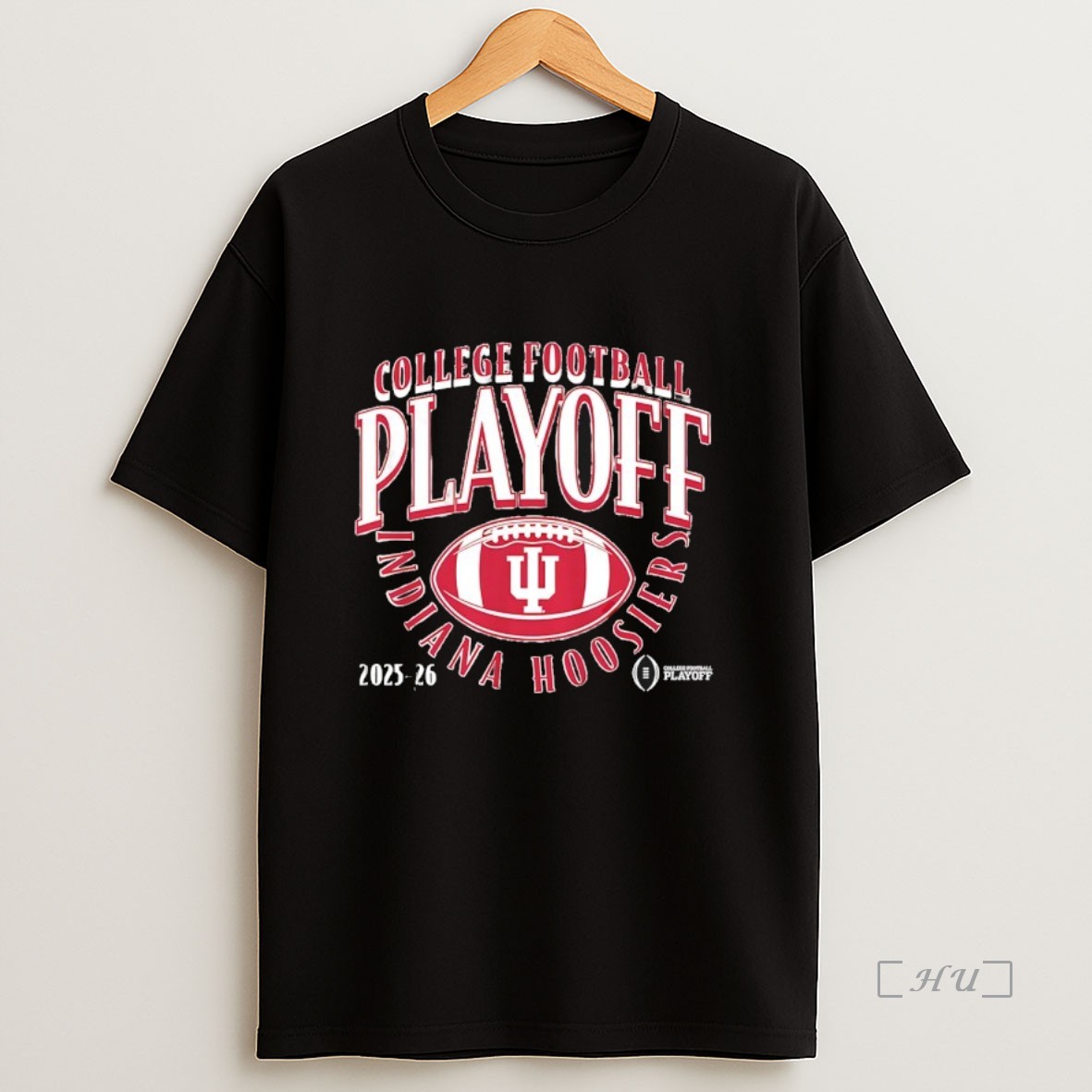 Officials Indiana Hoosiers 2025 2026 College Football Playoff Curve Logo Premium Shirt Sweatshirt Tee