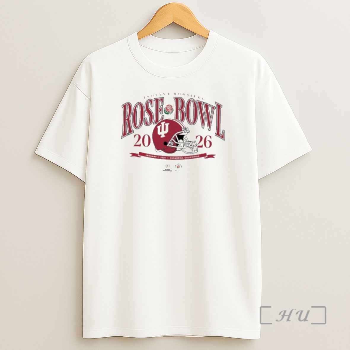 Officials Indiana Hoosiers 2025 2026 College Football Playoff Rose Bowl Premium Shirt Sweatshirt Tee