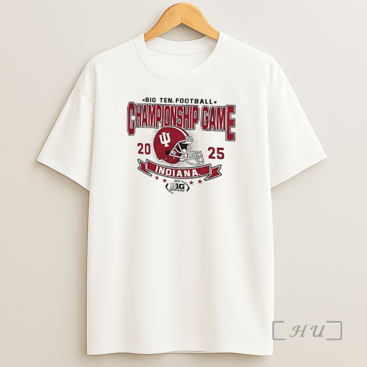 Officials Indiana Hoosiers 2025 Big 10 Football Championships Game Vintage Premium Shirt Sweatshirt Tee