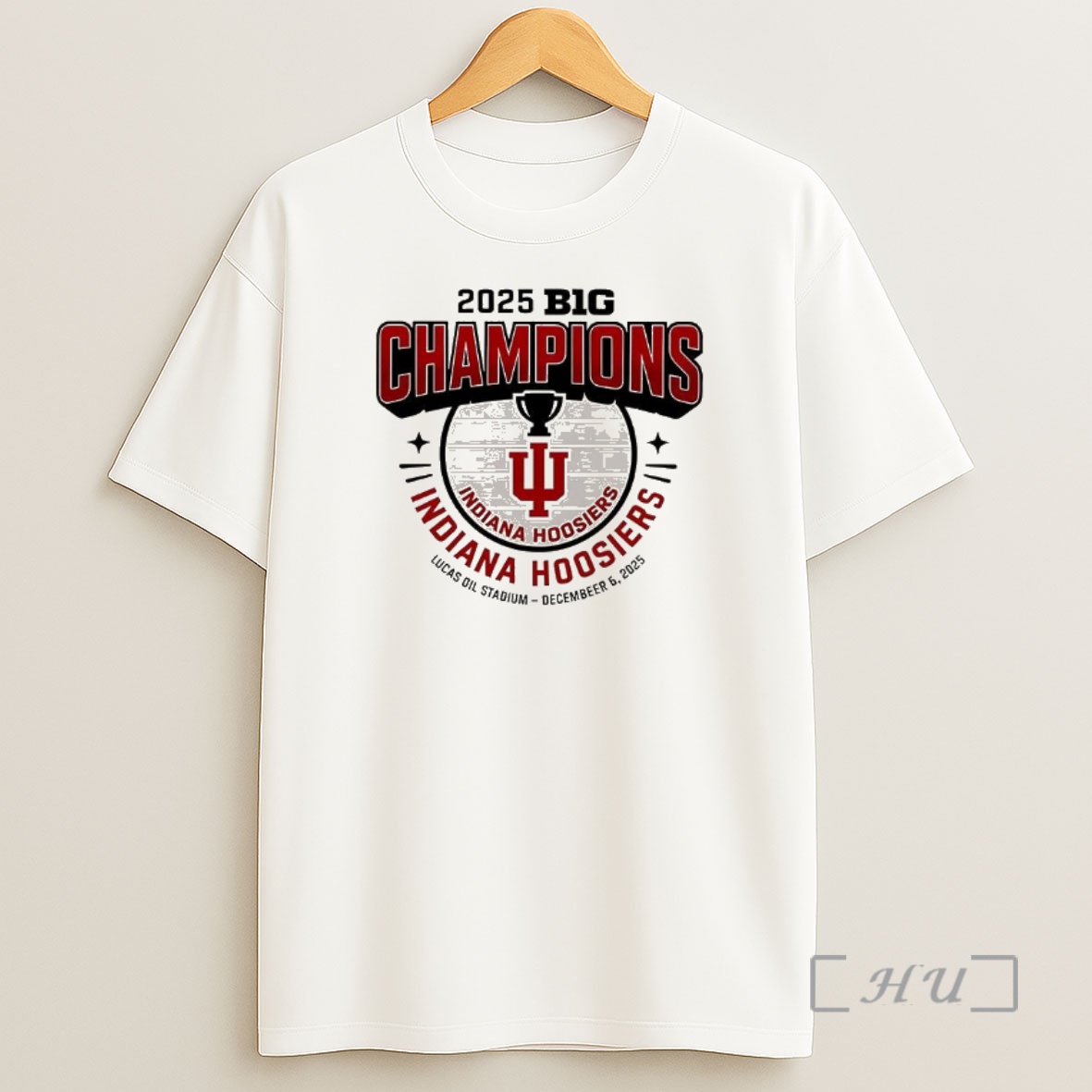 Officials Indiana Hoosiers 2025 Big Ten Champions Shirt Sweatshirt Tee