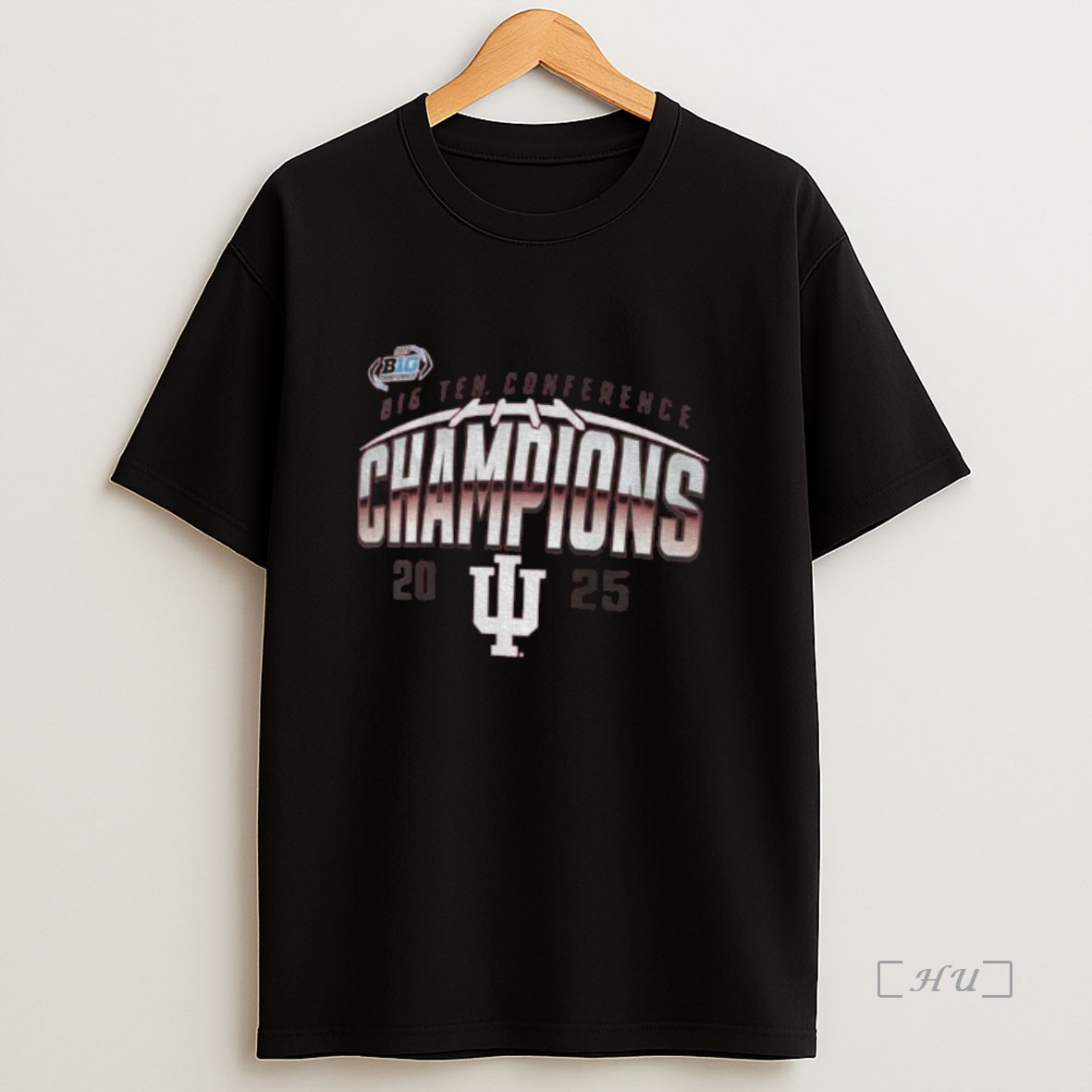 Officials Indiana Hoosiers 2025 Big Ten Football Champions Endzone Speed Premium Shirt Sweatshirt Tee