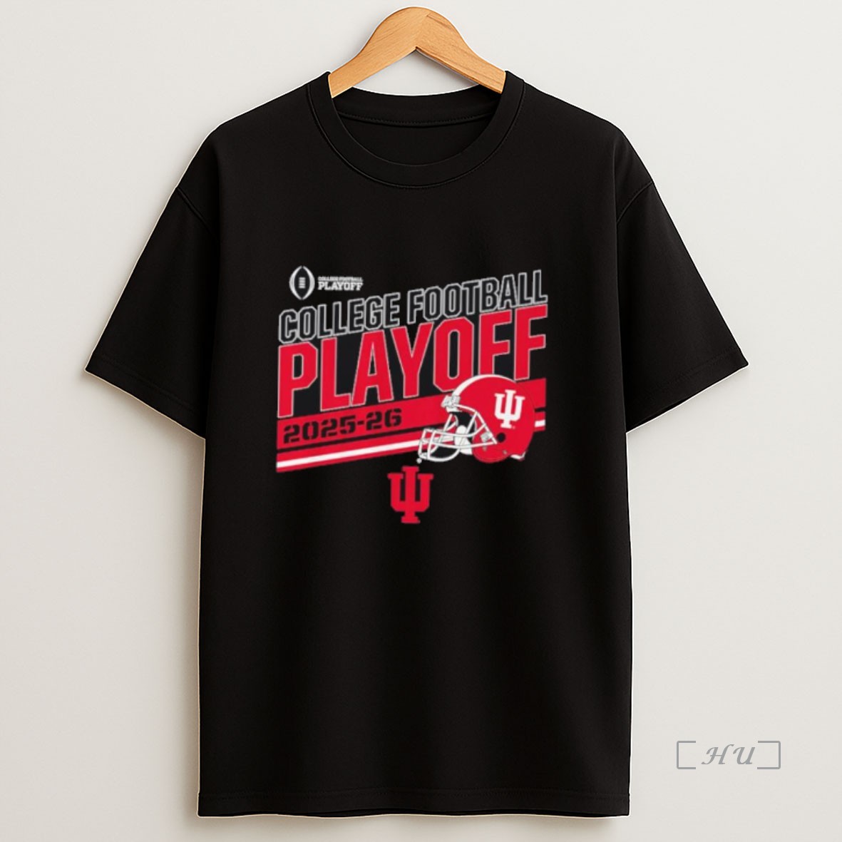 Officials Indiana Hoosiers 2025 Cfb Playoff Stripe Premium Shirt Sweatshirt Tee