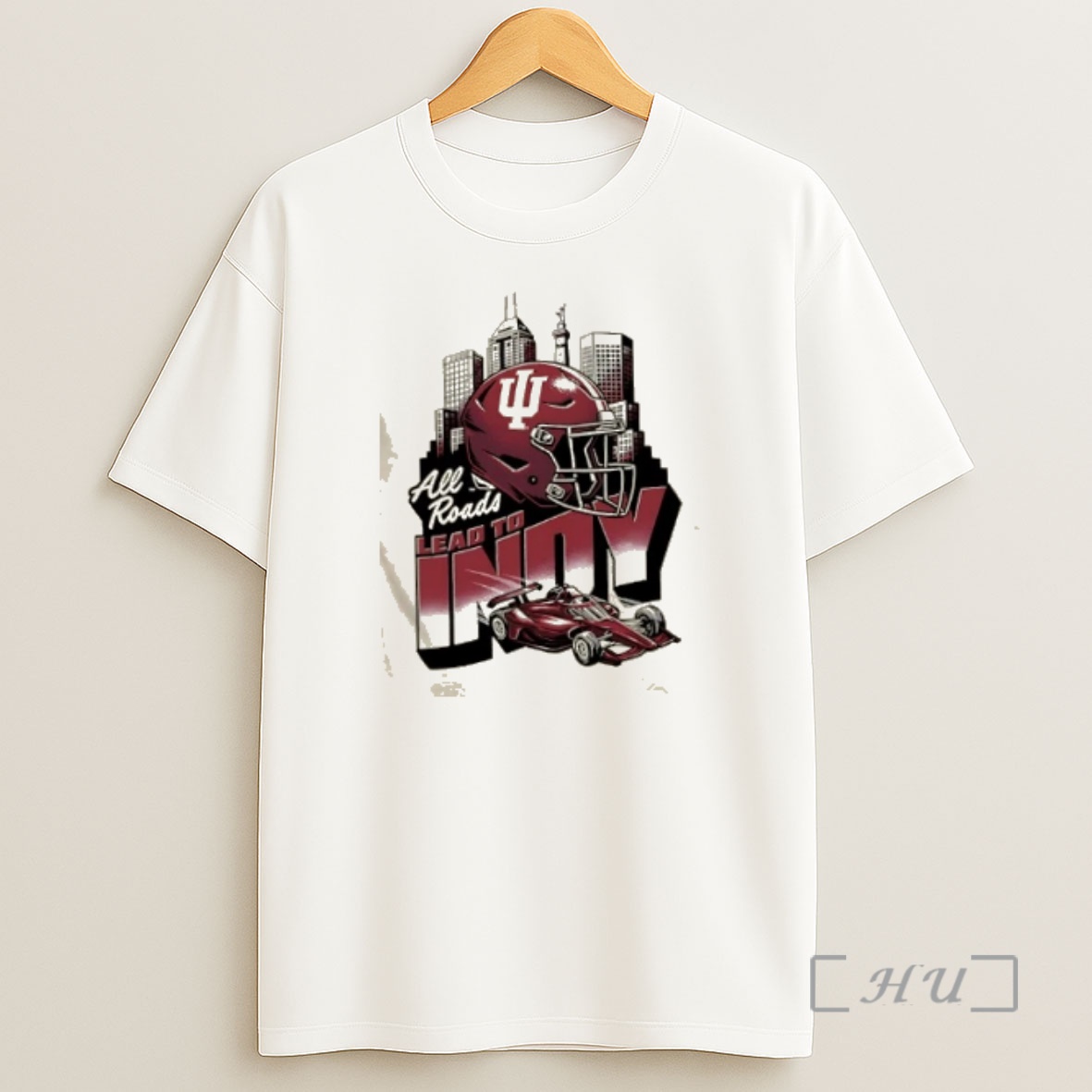 Officials Indiana Hoosiers All Roads Lead To Indy Big 10 Championships 2025 Premium Shirt Sweatshirt Tee