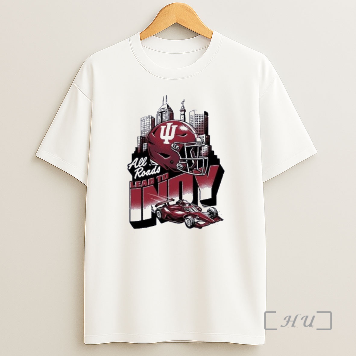 Officials Indiana Hoosiers All Roads Lead To Indy Big 10 Championships Premium Shirt Sweatshirt Tee
