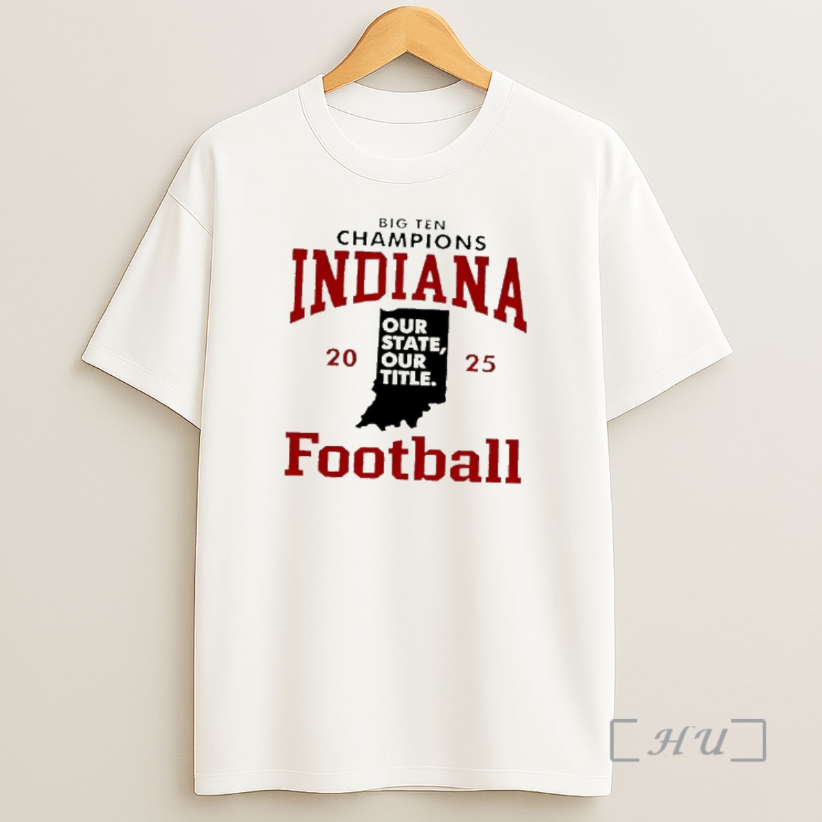 Officials Indiana Hoosiers Big Ten Champions 2025 Ourr State Our Title Shirt Sweatshirt Tee