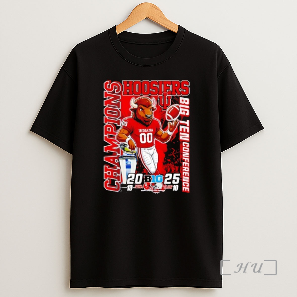 Officials Indiana Hoosiers Big Ten Conference Champions 2025 Shirt Sweatshirt Tee