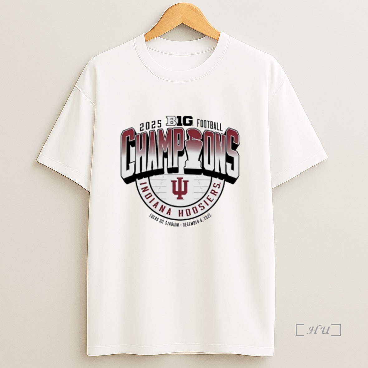Officials Indiana Hoosiers Big Ten Football Champions Locker Room 2025 Premium Shirt Sweatshirt Tee