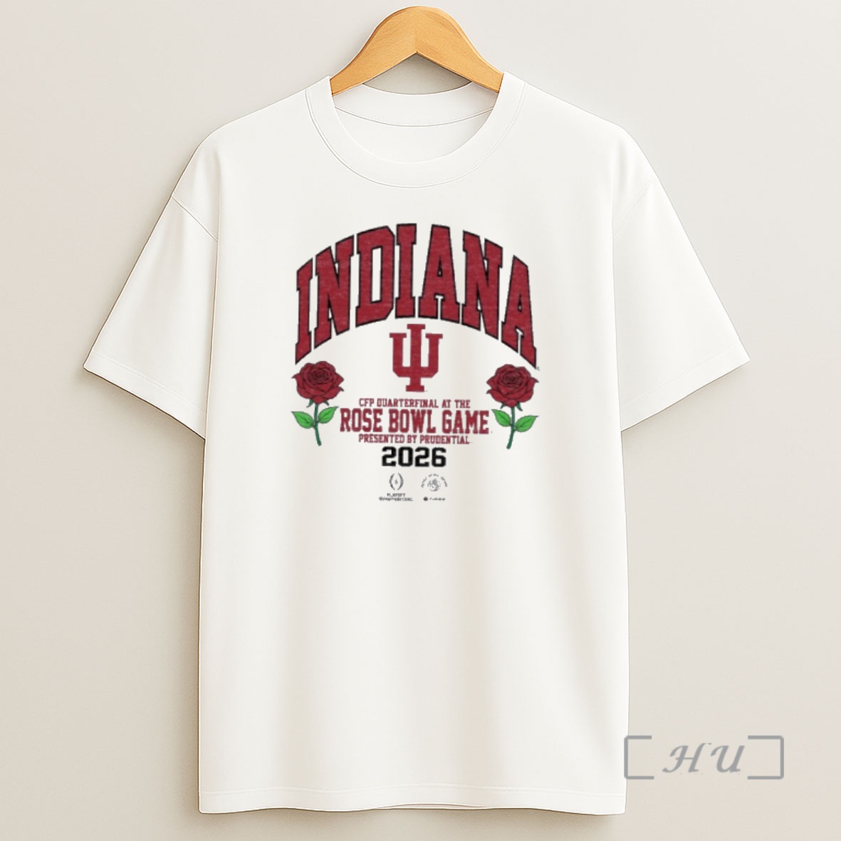 Officials Indiana Hoosiers Cfp Quarterfinal At The Rose Bowl Game 2026 Retro Shirt Sweatshirt Tee
